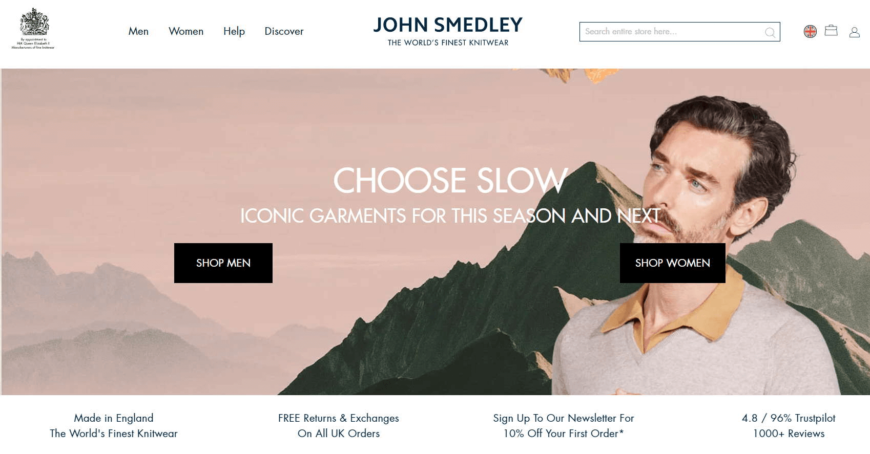John Smedley官网-johnsmedley英国的知名针织服饰品牌